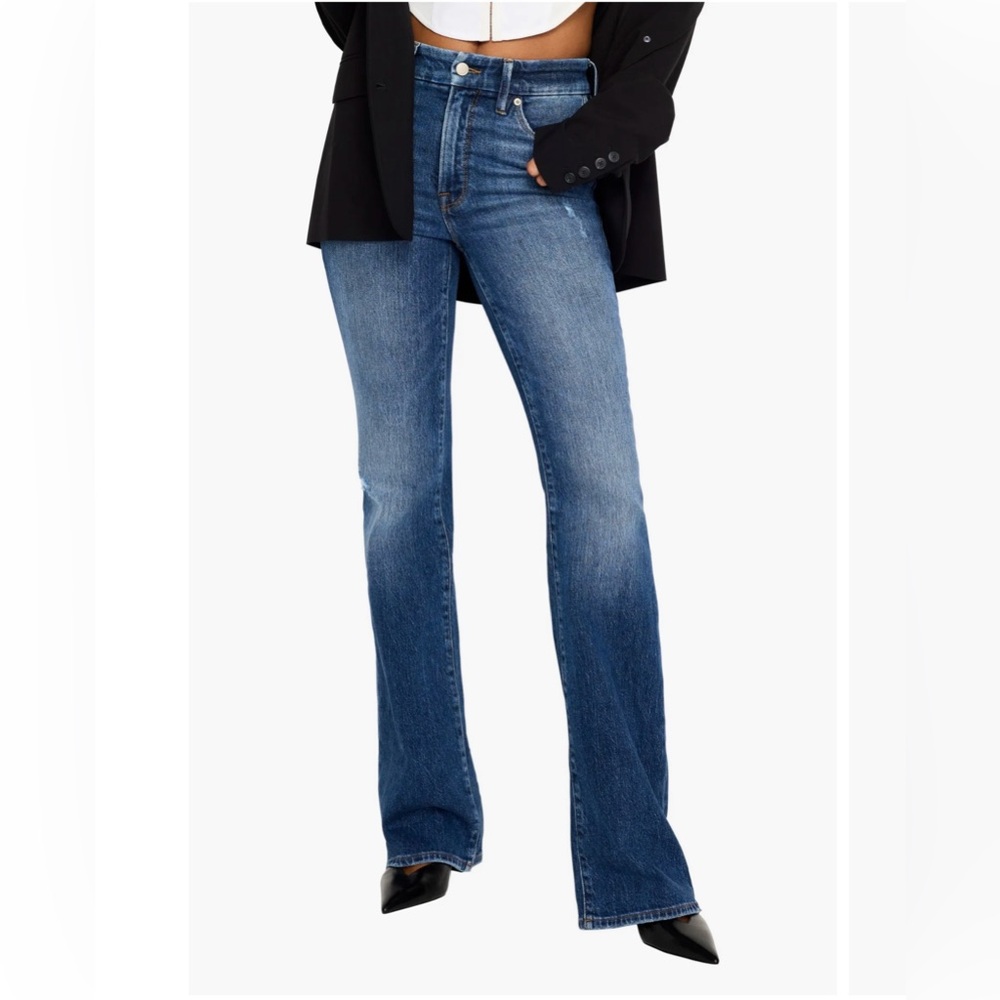 NWT Good American Good Classic Slim Bootcut jeans